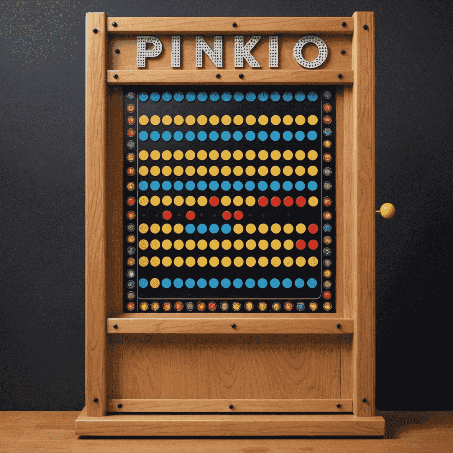 A pixelated timeline showing the evolution of Plinko from classic game shows to modern online versions